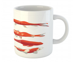 Koi Shoal Chinese Animal Mug