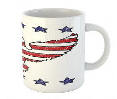 Patriotic Eagle Mug