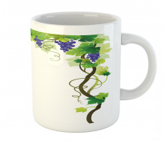 Leaf Fresh Fruit Pattern Mug