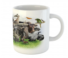 Wild Safari Animals Mug