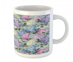 Floral Garden and Leaf Mug