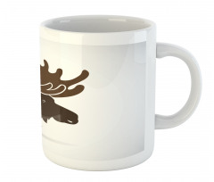 Canadian Deer Head Mug