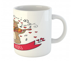 Bear and Violin Mug