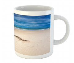 Deserted Sandy Beach Mug