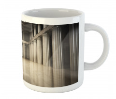 3D Model Style Column Mug
