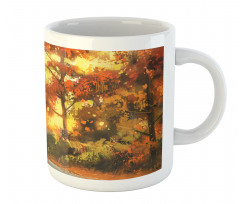 Autmn Leaf Tree Forest Mug