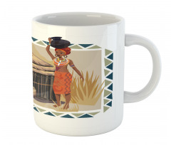 Native Lady Mug
