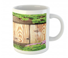 Garden Fence Butterfly Mug