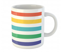 Rainbow Kids Pattern Mug