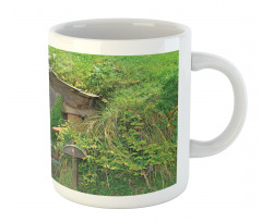 Fantasy Hobbit Land House Mug