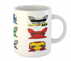 Cartoon Bulldog Art Mug