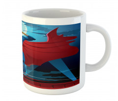 Retro Cartoon Heros Mug