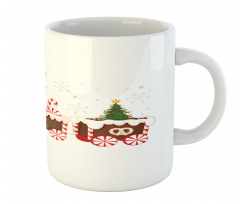 Gingerbread Train Mug