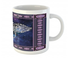 Space Galaxy Elephant Mug