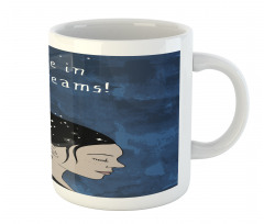 Dreamy Girl Words Mug