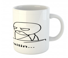 Fun Comics Meme Face Mug