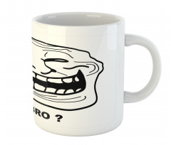 Cartoon Style Troll Guy Mug