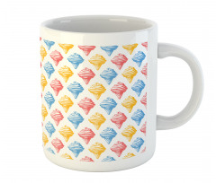 Ice Cream Cones 50s Time Mug