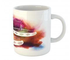 Abstract Rainbow Design Mug