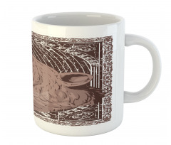 Growling Grizzly Bear Mug