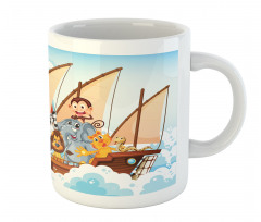 Noah's Ark in Clouds Mug