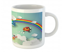 Rainbow Sunny Sky Baby Mug