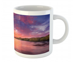 Sea Coast with a Rowboat Mug