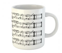 Notes on the Clef Mug