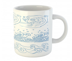 Japanese Kanagawa Wave Mug