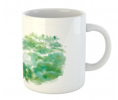 Watercolor Forest Image Mug