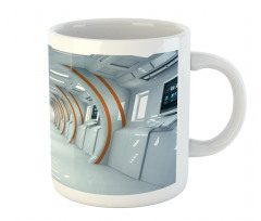 Spaceship Hallway Mug