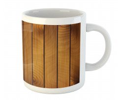 Wooden Plank Aged Timber Mug