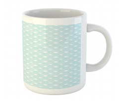 Conceptual Ocean Waves Mug