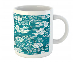 Floral Romantic Beams Mug