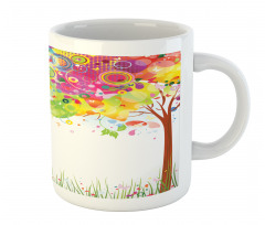 Color Bursting Tree of Life Mug
