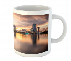 Downtown City Skyline Mug