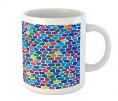 Vivid Mosaic Design Mug