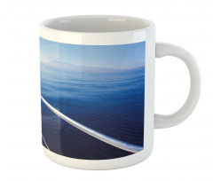 Boat Yacht Ocean Scenery Mug