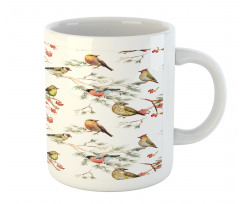 Colorful Forest Birds Mug