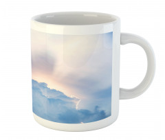 Sunbeam and Fluffy Clouds Mug