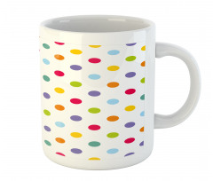 Cheerful Design Polka Dot Mug