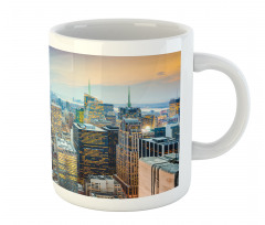 Aerial View New York City Mug