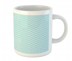 Swirled Waves Ocean Theme Mug