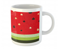 Watermelon Macro Fruit Mug