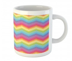 Colorful Vivid Chevron Mug