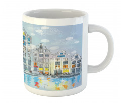 Amsterdam Canal Xmas Mug