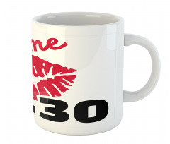 30th Birthday Kiss Mug