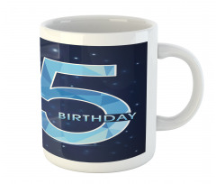 Birthday Theme Stars Mug