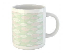 Pastel Dahlia Blossoms Mug
