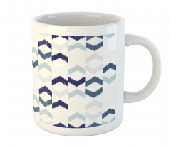 Ikat Chevron Zig Zag Mug